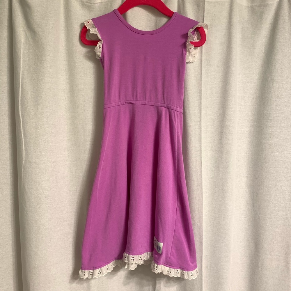 Well Dressed Wolf Long Purple Dress, 18 mo